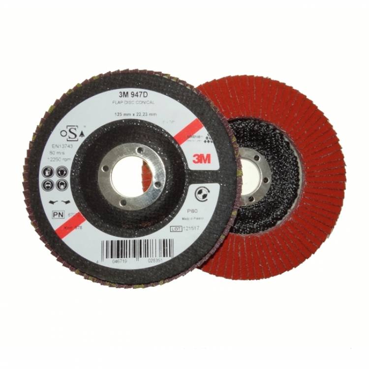 ŚCIERNICA TALERZOWA LISTKOWA 115mm gr. 60 947D 3M (10 sztuk)