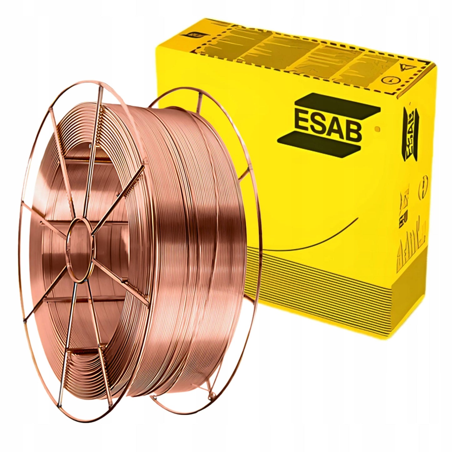 Drut spawalniczy SG3 MIG/MAG ESAB OK Autrod 12.64 fi 0.8 mm / 15 kg