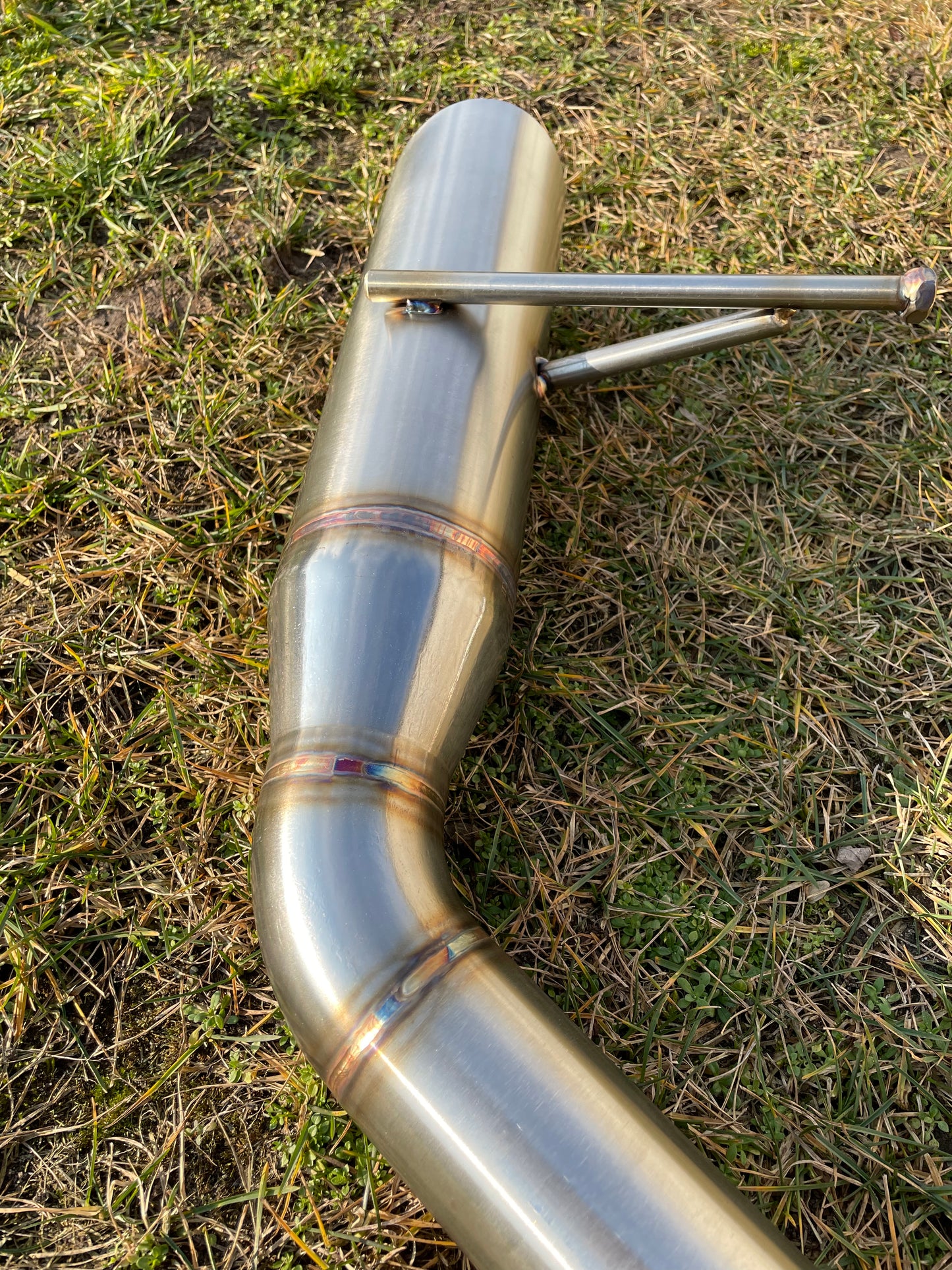 Tłumik przelot wydech Audi A4 B8 / A5 8T / 2.7 TDI 3.0 TDI 3.2 FSI Końcówka