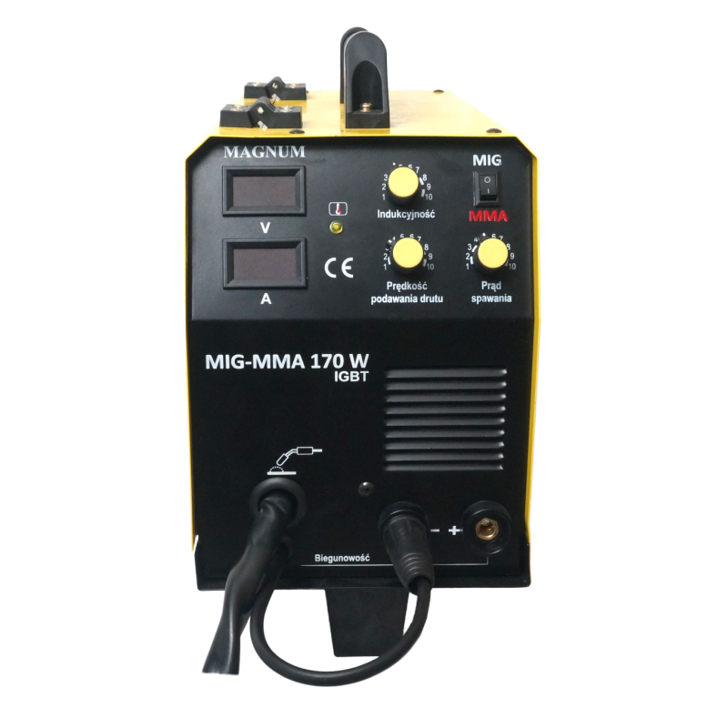 Spawarka Migomat MAGNUM MIG 170 MMA W z uchwytem spawalniczym