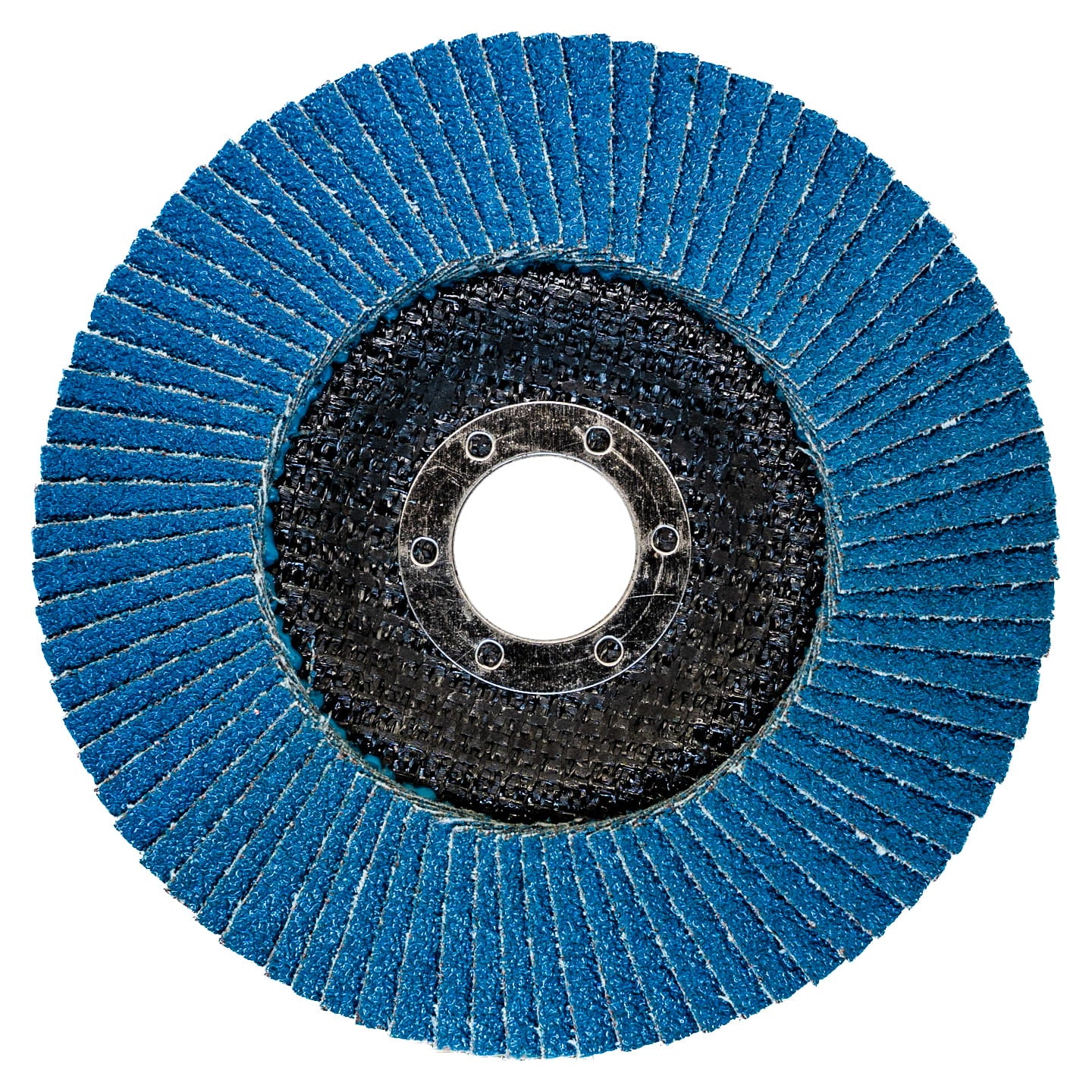 TARCZA LISTKOWA LAMELKA INOX 125 mm P 60 10szt (DO STALI)