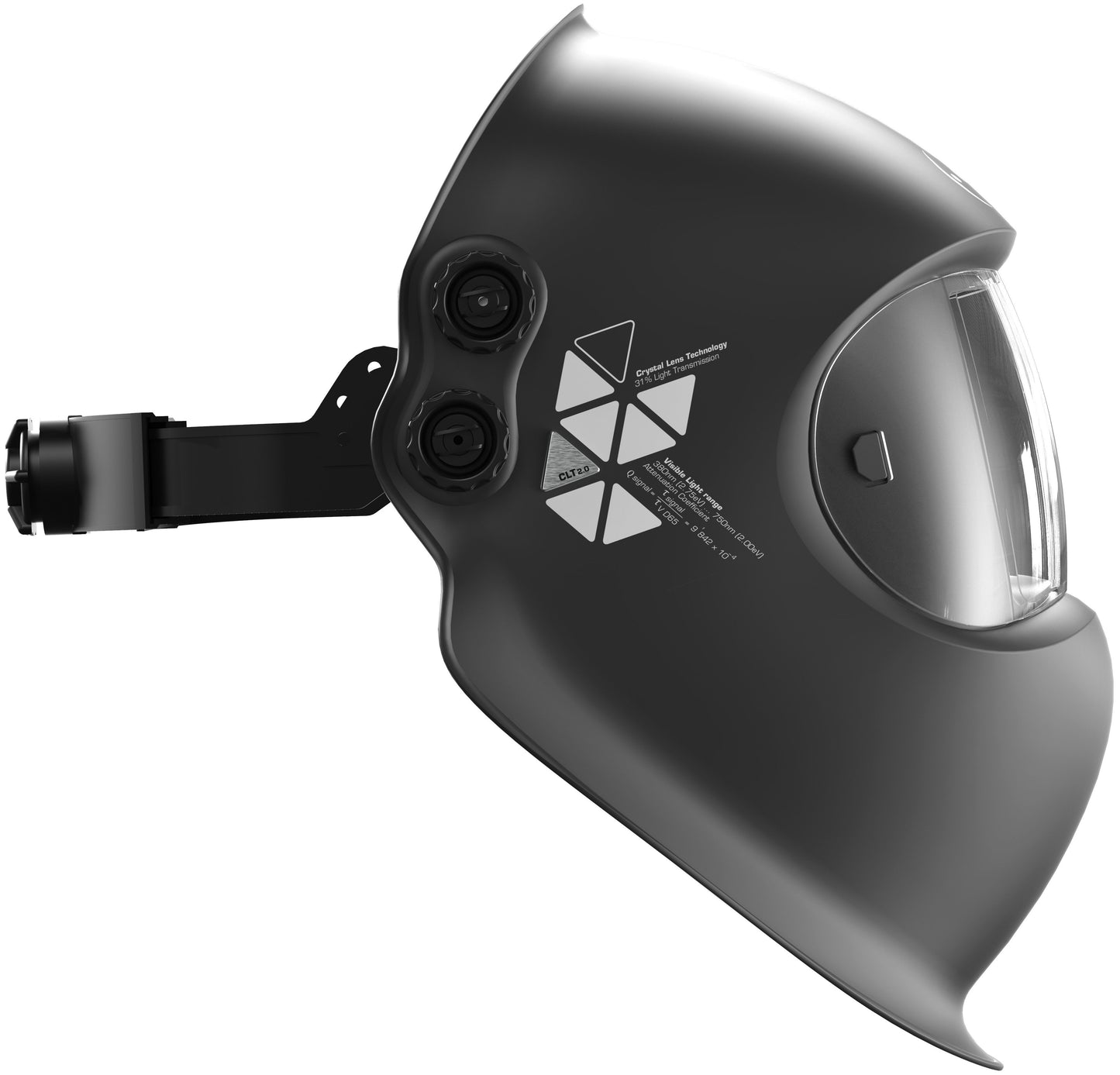 Przyłbica spawalnicza OPTREL Crystal 2.0 czarna